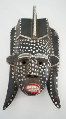 MALI masque BAMBARA représentant la panthère ,