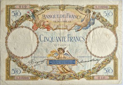 50 francs Merson 26/1/1933 , TTB