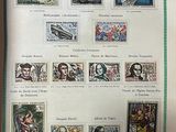 a picture of a book with a bunch of stamps on it