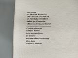 a close up of a piece of paper with a poem on it