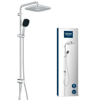 Thermostar avec pomme de douche et douchette à main