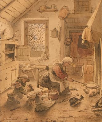 367 Dans le gout de Van Ostade