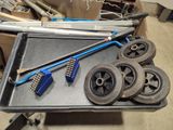 a lot of tools that are sitting on a tray