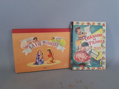 La vie du Christ Pop Up et chansons de France livre à système. - Photo 1