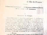 un vieux livre avec l'image d'un homme dessus