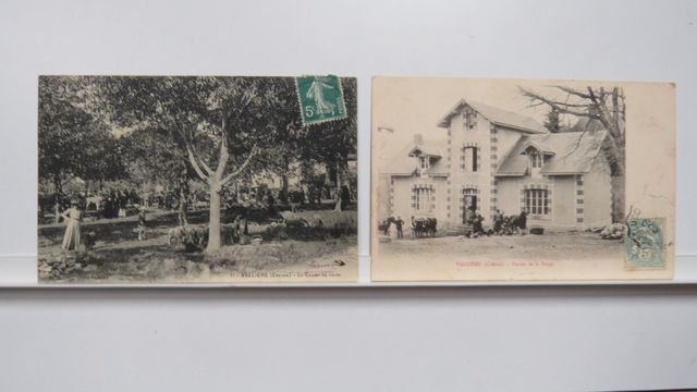 Vallière Lot de 2cpa. 