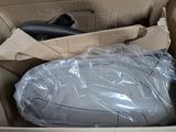 a cardboard box with a computer mouse inside of it