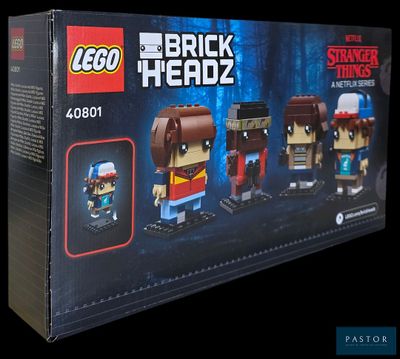 Lego Headz, série 2, lot de 4 figurines