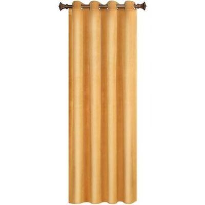 2025 / 1 Pc Rideau Occultant Avec Oeillets En Velours J…