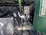a close up of a machine that is on the ground