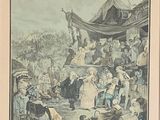 une image représentant un dessin d'une foule de personnes