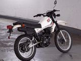 a motorcycle that is parked in a parking garage