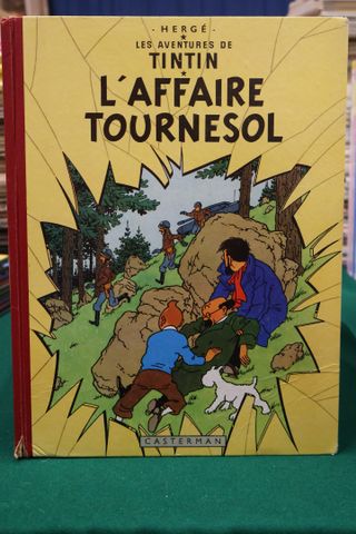 HERGE : « TINTIN ET L’AFFAIRE TOURNESOL » Ed CASTERMANN de 1956 (...