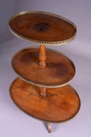 Desserte tripode en acajou et placage d’acajou dite « servit… (photo 3)