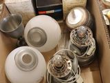 a box full of items that are sitting on a table
