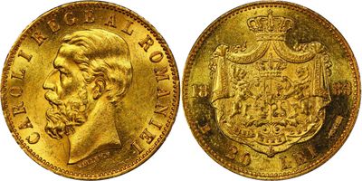 a gold sovereign coin with a crown on top of it