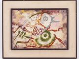 an image of a painting of a bird on a piece of paper