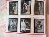 a book with pictures of women on the pages