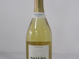 a bottle of wine that is sitting on a table
