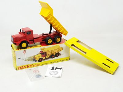 DINKY FRANCE réf 572 camion Berliet GBO benne de carrière, r…