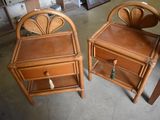 two chairs that are next to each other on the floor