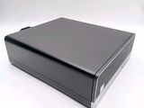 an image of a close up of a dvd player on a white surface