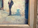 an image of a painting of a man in a suit and top hat
