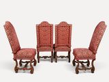 set of four chairs with red upholstered upholstered upholstered upholstered upholstered upholstered upholstered upholstered uphol