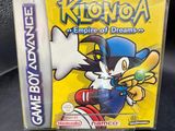 the gameboy advance box for sonic the hedge and the empire of dreams