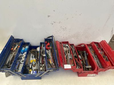 a lot of tools that are sitting in a box