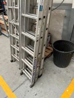 une échelle double en alu TUBESCA, 9m (photo 2)