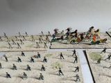 a lot of toy soldiers that are on a table