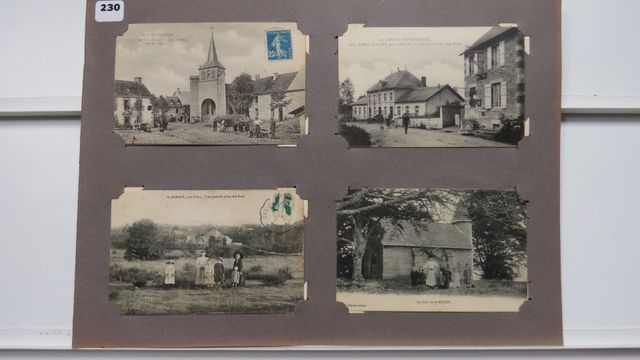 St-Agnant-près-Crocq Lot de 12cpa. Une carte avec défauts. Les au...