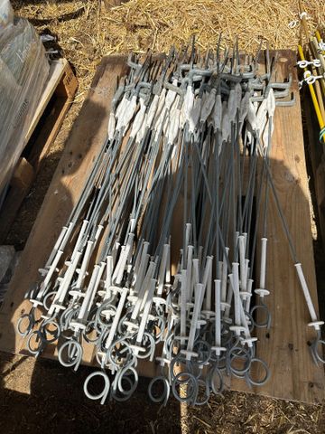 74 piquets métal DuraTop électrifié
