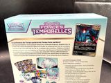 a close up of a box of pokemon cards on a table