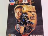 a close up of a movie poster on a white surface
