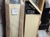a pile of boxes that are sitting on a pallet
