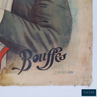 a poster of a man in a suit and tie