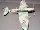 a toy airplane that is sitting on a table