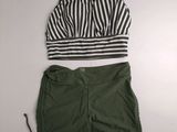 an image of a bikini top and shorts on a table