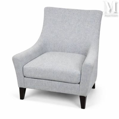 Fauteuil d'intérieur Lot de quatre fauteuils "Lounge Moderne…