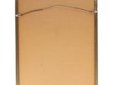 a painting of a brown frame with a wire hanging from it