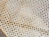 an image of a round table with a pattern on it