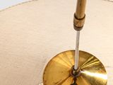 a close up of a lamp that is on a table