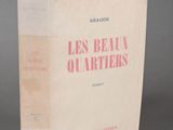 an image of a book with the title les beaus quarters written on it