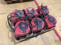 Lot de 6 enrouleurs automatiques de tuyau d'air comprimé KS … (photo 4)