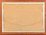 an image of a painting of a square frame with a rope