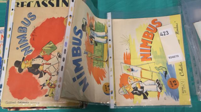 NIMBUS: Collection des Albums ’’ Nimbus’’. N° 1, 2 et 3. Dessins ...
