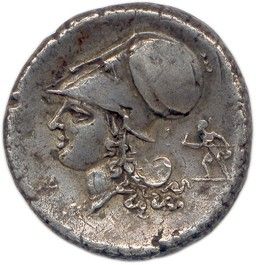 une pièce de monnaie en argent portant l'image d'un homme et d'une femme