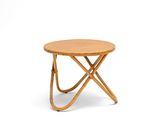 une image d'une petite table en bois avec un plateau en bois
